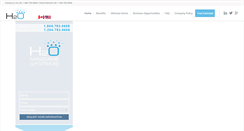 Desktop Screenshot of h2omassage.com